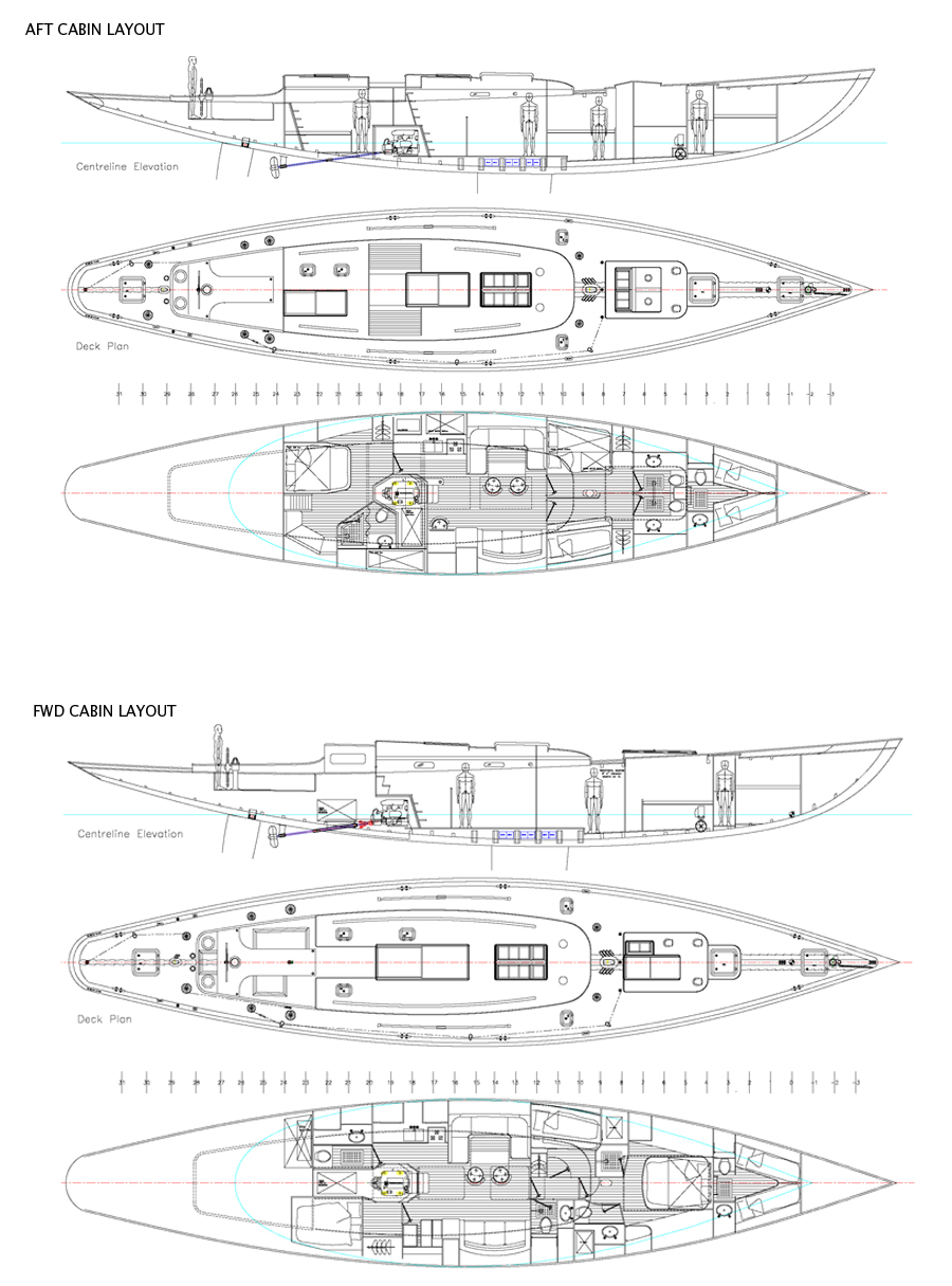 Fairlie 77 General Arrangement &amp; Layout