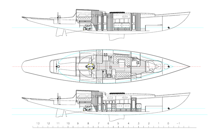 Fairlie 66 General Arrangement &amp; Layout