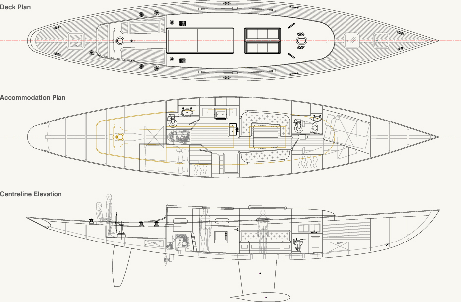 Fairlie 55 General Arrangement &amp; Layout
