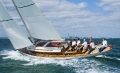 Fairlie 55 sailing from side