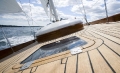 Fairlie 55 sailing on deck