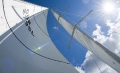 Fairlie 55 sailing up mast