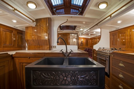 Fairlie 53 Spirit of Tradition interior, #classicboatawards